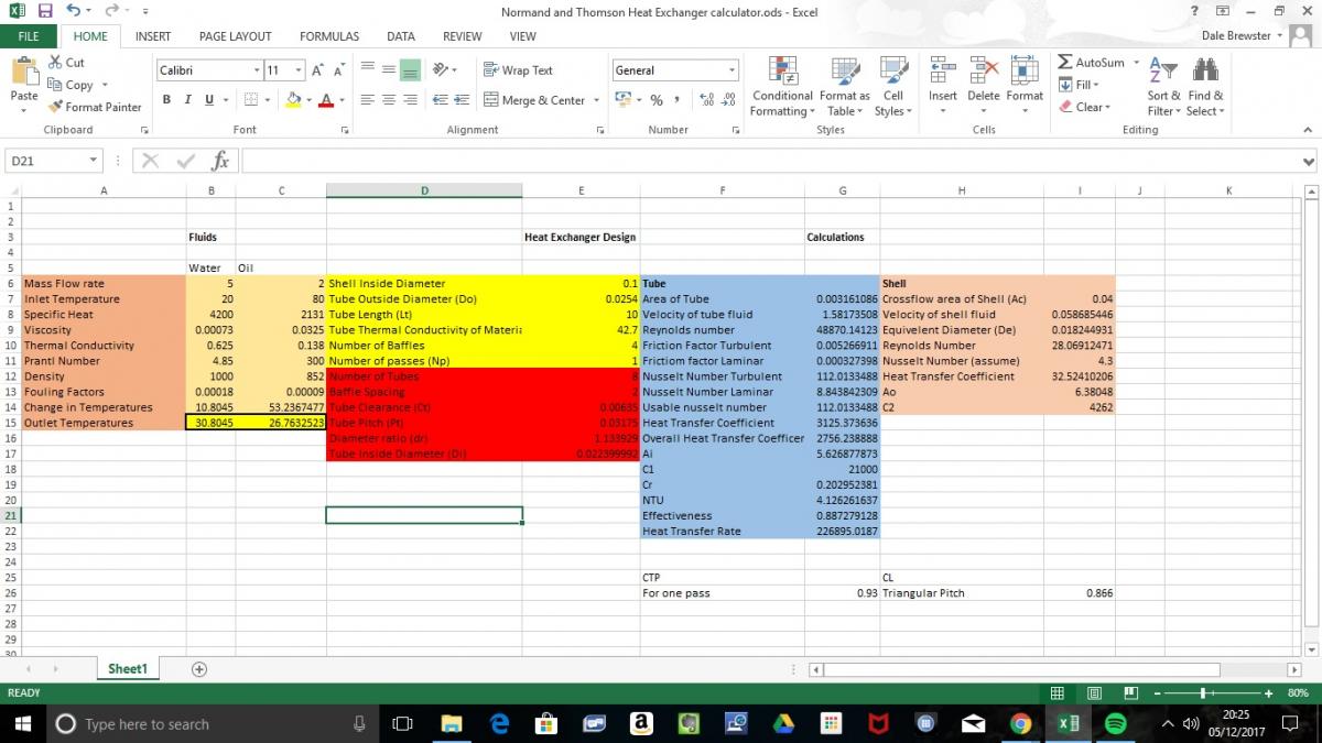 How To Calculate Nusselt Number For A Laminar Flow At Shell Side For A Process Heat Transfer Cheresources Munity